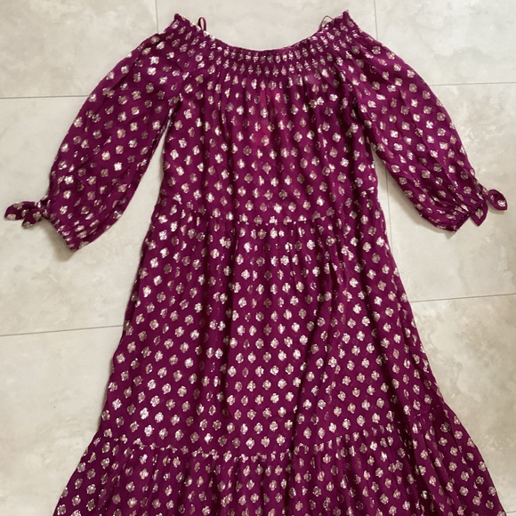 👍SOLD👍Lilly Pulitzer Dayla Maxi Cover-Up Amarena Cherry Pattern Play Viscose - Picture 13 of 15